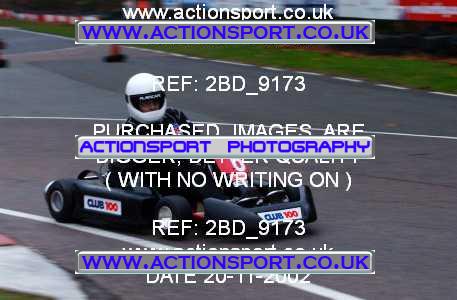 Photo: 2BD_9173 ActionSport Photography 20/11/2002 British Universities Kart Championship - Buckmore Park _1_AllDrivers #6