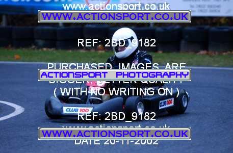 Photo: 2BD_9182 ActionSport Photography 20/11/2002 British Universities Kart Championship - Buckmore Park _1_AllDrivers #6