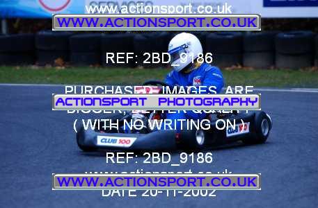 Photo: 2BD_9186 ActionSport Photography 20/11/2002 British Universities Kart Championship - Buckmore Park _1_AllDrivers #25