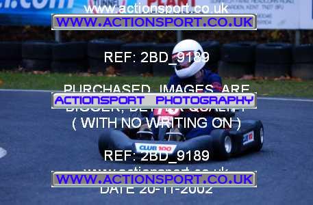 Photo: 2BD_9189 ActionSport Photography 20/11/2002 British Universities Kart Championship - Buckmore Park _1_AllDrivers #13