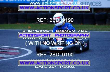 Photo: 2BD_9190 ActionSport Photography 20/11/2002 British Universities Kart Championship - Buckmore Park _1_AllDrivers #27
