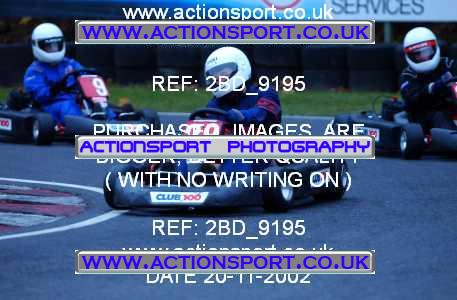 Photo: 2BD_9195 ActionSport Photography 20/11/2002 British Universities Kart Championship - Buckmore Park _1_AllDrivers #29