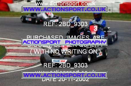 Photo: 2BD_9303 ActionSport Photography 20/11/2002 British Universities Kart Championship - Buckmore Park _1_AllDrivers #11