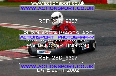 Photo: 2BD_9307 ActionSport Photography 20/11/2002 British Universities Kart Championship - Buckmore Park _1_AllDrivers #13