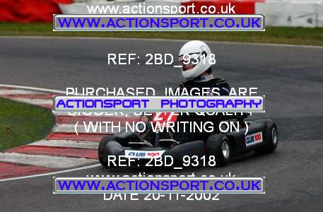 Photo: 2BD_9318 ActionSport Photography 20/11/2002 British Universities Kart Championship - Buckmore Park _1_AllDrivers #27