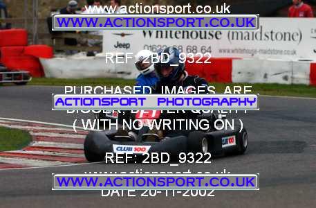 Photo: 2BD_9322 ActionSport Photography 20/11/2002 British Universities Kart Championship - Buckmore Park _1_AllDrivers #11