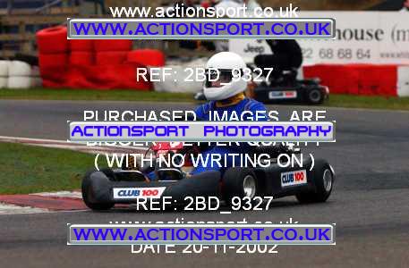 Photo: 2BD_9327 ActionSport Photography 20/11/2002 British Universities Kart Championship - Buckmore Park _1_AllDrivers #7