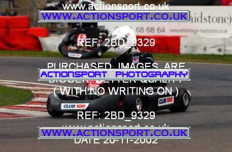 Photo: 2BD_9329 ActionSport Photography 20/11/2002 British Universities Kart Championship - Buckmore Park _1_AllDrivers #6