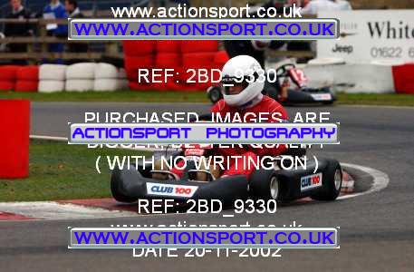 Photo: 2BD_9330 ActionSport Photography 20/11/2002 British Universities Kart Championship - Buckmore Park _1_AllDrivers #13