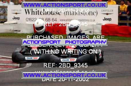 Photo: 2BD_9345 ActionSport Photography 20/11/2002 British Universities Kart Championship - Buckmore Park _1_AllDrivers #2