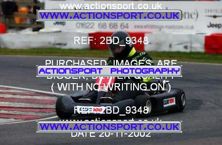 Photo: 2BD_9348 ActionSport Photography 20/11/2002 British Universities Kart Championship - Buckmore Park _1_AllDrivers #11
