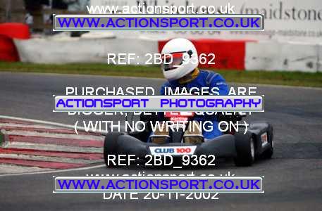 Photo: 2BD_9362 ActionSport Photography 20/11/2002 British Universities Kart Championship - Buckmore Park _1_AllDrivers #2
