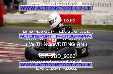 Photo: 2BD_9363 ActionSport Photography 20/11/2002 British Universities Kart Championship - Buckmore Park _1_AllDrivers #6