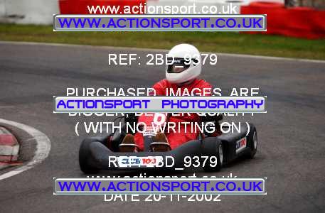 Photo: 2BD_9379 ActionSport Photography 20/11/2002 British Universities Kart Championship - Buckmore Park _1_AllDrivers #6