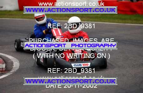 Photo: 2BD_9381 ActionSport Photography 20/11/2002 British Universities Kart Championship - Buckmore Park _1_AllDrivers #6