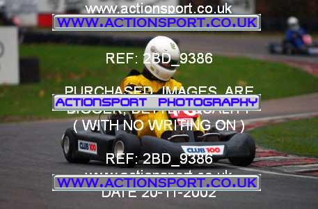 Photo: 2BD_9386 ActionSport Photography 20/11/2002 British Universities Kart Championship - Buckmore Park _1_AllDrivers #15
