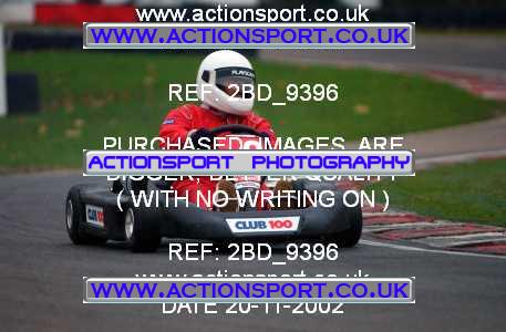 Photo: 2BD_9396 ActionSport Photography 20/11/2002 British Universities Kart Championship - Buckmore Park _1_AllDrivers #6