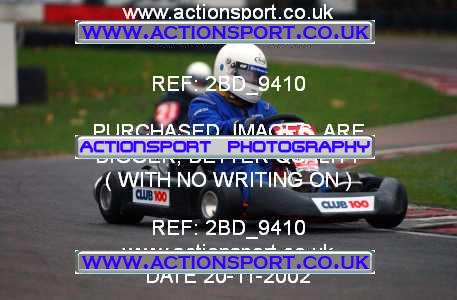 Photo: 2BD_9410 ActionSport Photography 20/11/2002 British Universities Kart Championship - Buckmore Park _1_AllDrivers #26