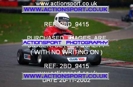 Photo: 2BD_9415 ActionSport Photography 20/11/2002 British Universities Kart Championship - Buckmore Park _1_AllDrivers #6
