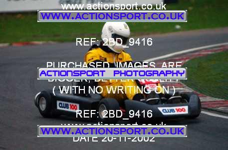 Photo: 2BD_9416 ActionSport Photography 20/11/2002 British Universities Kart Championship - Buckmore Park _1_AllDrivers #15