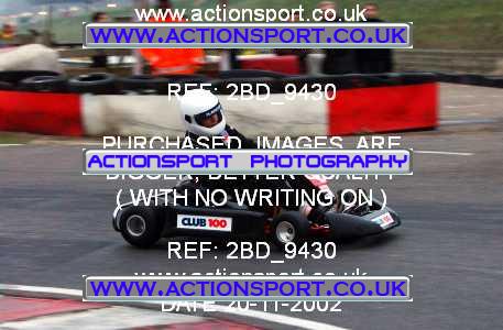 Photo: 2BD_9430 ActionSport Photography 20/11/2002 British Universities Kart Championship - Buckmore Park _1_AllDrivers #2
