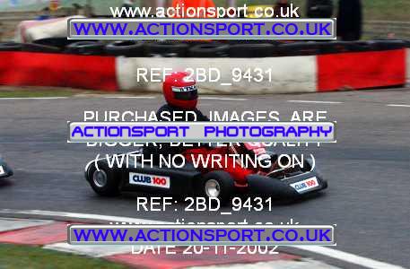 Photo: 2BD_9431 ActionSport Photography 20/11/2002 British Universities Kart Championship - Buckmore Park _1_AllDrivers #7