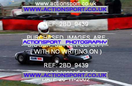 Photo: 2BD_9439 ActionSport Photography 20/11/2002 British Universities Kart Championship - Buckmore Park _1_AllDrivers #15
