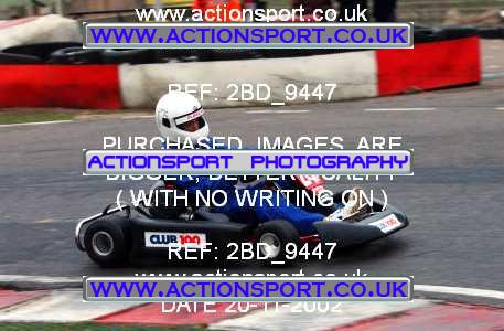 Photo: 2BD_9447 ActionSport Photography 20/11/2002 British Universities Kart Championship - Buckmore Park _1_AllDrivers #27
