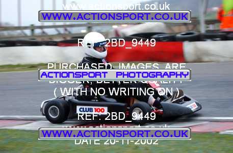Photo: 2BD_9449 ActionSport Photography 20/11/2002 British Universities Kart Championship - Buckmore Park _1_AllDrivers #2