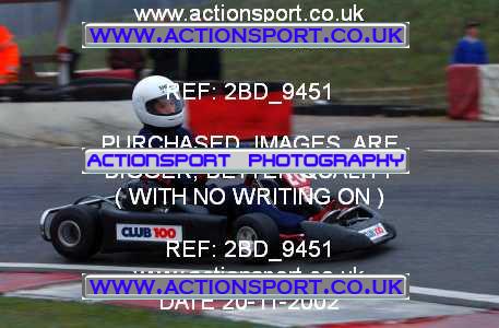 Photo: 2BD_9451 ActionSport Photography 20/11/2002 British Universities Kart Championship - Buckmore Park _1_AllDrivers #29