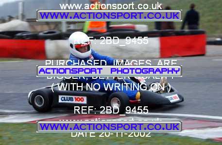 Photo: 2BD_9455 ActionSport Photography 20/11/2002 British Universities Kart Championship - Buckmore Park _1_AllDrivers #11