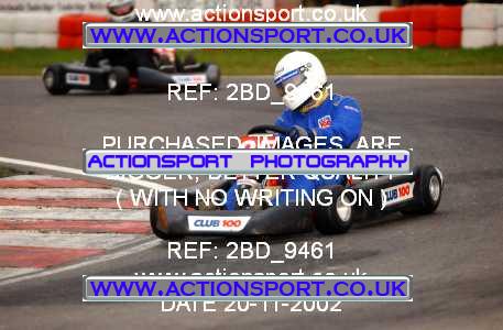 Photo: 2BD_9461 ActionSport Photography 20/11/2002 British Universities Kart Championship - Buckmore Park _1_AllDrivers #25