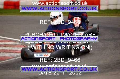 Photo: 2BD_9466 ActionSport Photography 20/11/2002 British Universities Kart Championship - Buckmore Park _1_AllDrivers #13
