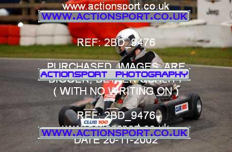 Photo: 2BD_9476 ActionSport Photography 20/11/2002 British Universities Kart Championship - Buckmore Park _1_AllDrivers #2