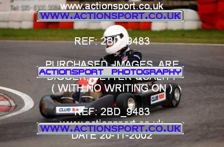 Photo: 2BD_9483 ActionSport Photography 20/11/2002 British Universities Kart Championship - Buckmore Park _1_AllDrivers #6