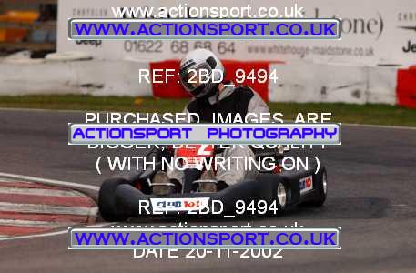 Photo: 2BD_9494 ActionSport Photography 20/11/2002 British Universities Kart Championship - Buckmore Park _1_AllDrivers #2