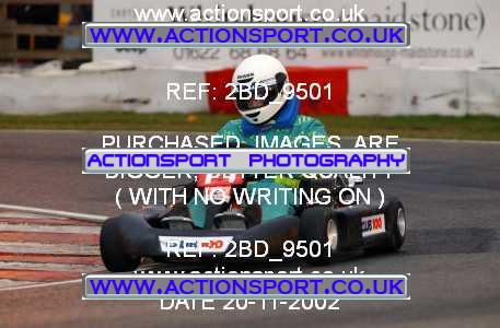 Photo: 2BD_9501 ActionSport Photography 20/11/2002 British Universities Kart Championship - Buckmore Park _1_AllDrivers #11