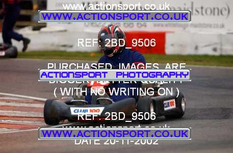 Photo: 2BD_9506 ActionSport Photography 20/11/2002 British Universities Kart Championship - Buckmore Park _1_AllDrivers #15