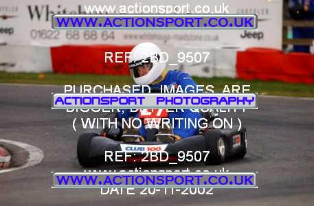 Photo: 2BD_9507 ActionSport Photography 20/11/2002 British Universities Kart Championship - Buckmore Park _1_AllDrivers #27