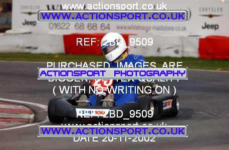 Photo: 2BD_9509 ActionSport Photography 20/11/2002 British Universities Kart Championship - Buckmore Park _1_AllDrivers #25