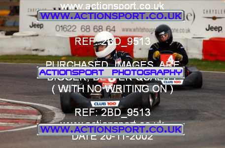Photo: 2BD_9513 ActionSport Photography 20/11/2002 British Universities Kart Championship - Buckmore Park _1_AllDrivers #6