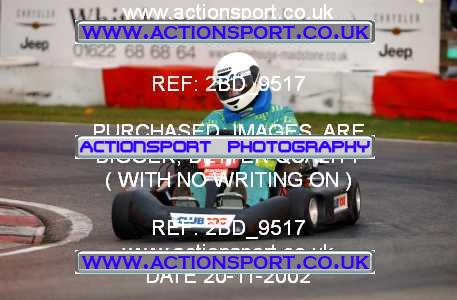 Photo: 2BD_9517 ActionSport Photography 20/11/2002 British Universities Kart Championship - Buckmore Park _1_AllDrivers #11