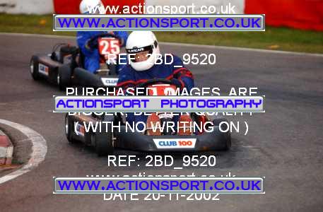 Photo: 2BD_9520 ActionSport Photography 20/11/2002 British Universities Kart Championship - Buckmore Park _1_AllDrivers #13