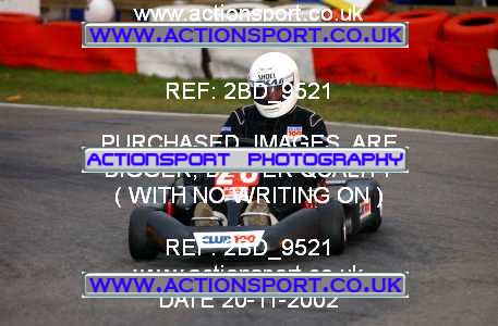Photo: 2BD_9521 ActionSport Photography 20/11/2002 British Universities Kart Championship - Buckmore Park _1_AllDrivers #26