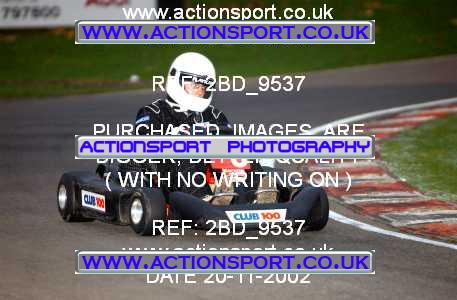 Photo: 2BD_9537 ActionSport Photography 20/11/2002 British Universities Kart Championship - Buckmore Park _1_AllDrivers #6