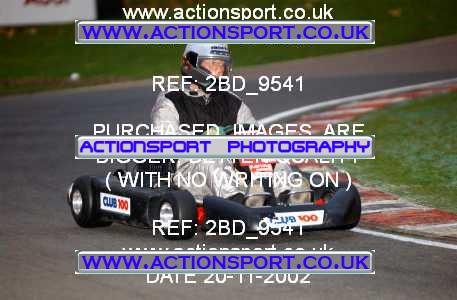 Photo: 2BD_9541 ActionSport Photography 20/11/2002 British Universities Kart Championship - Buckmore Park _1_AllDrivers #2