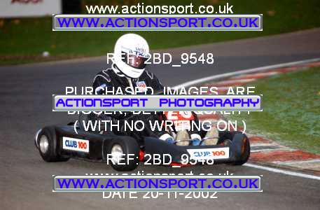 Photo: 2BD_9548 ActionSport Photography 20/11/2002 British Universities Kart Championship - Buckmore Park _1_AllDrivers #26