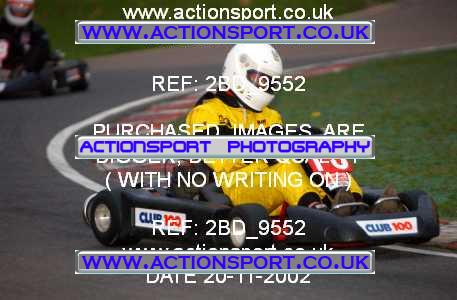 Photo: 2BD_9552 ActionSport Photography 20/11/2002 British Universities Kart Championship - Buckmore Park _1_AllDrivers #15
