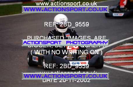 Photo: 2BD_9559 ActionSport Photography 20/11/2002 British Universities Kart Championship - Buckmore Park _1_AllDrivers #26