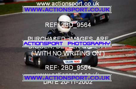 Photo: 2BD_9564 ActionSport Photography 20/11/2002 British Universities Kart Championship - Buckmore Park _1_AllDrivers #6